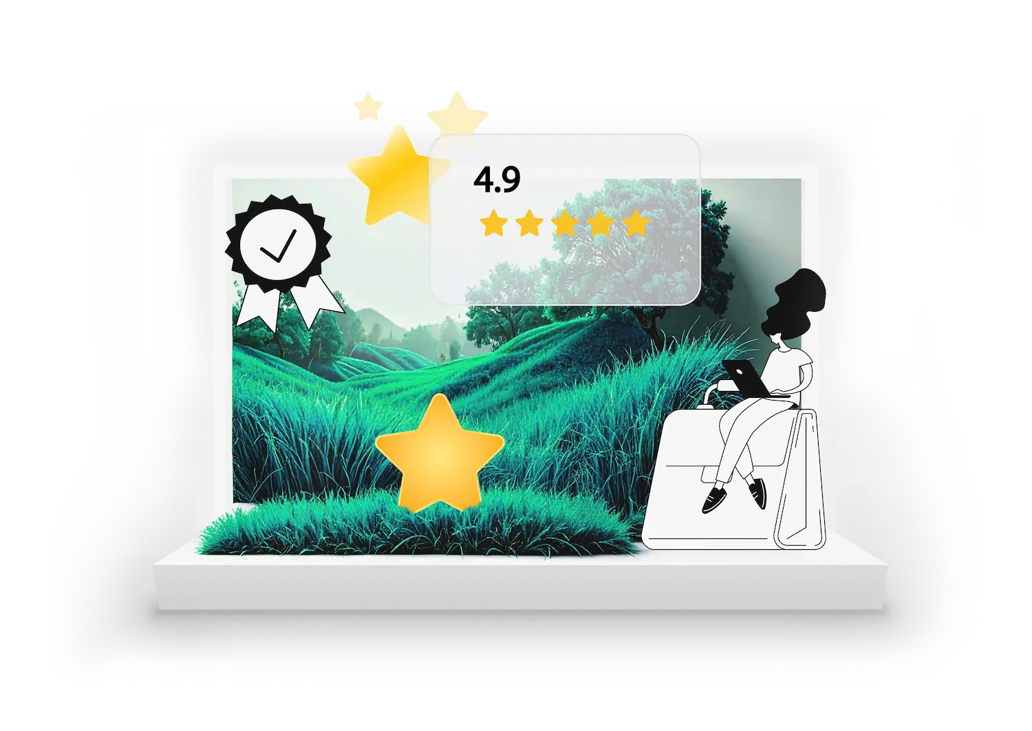 Reviews: Bewertungen, die von selbst kommen